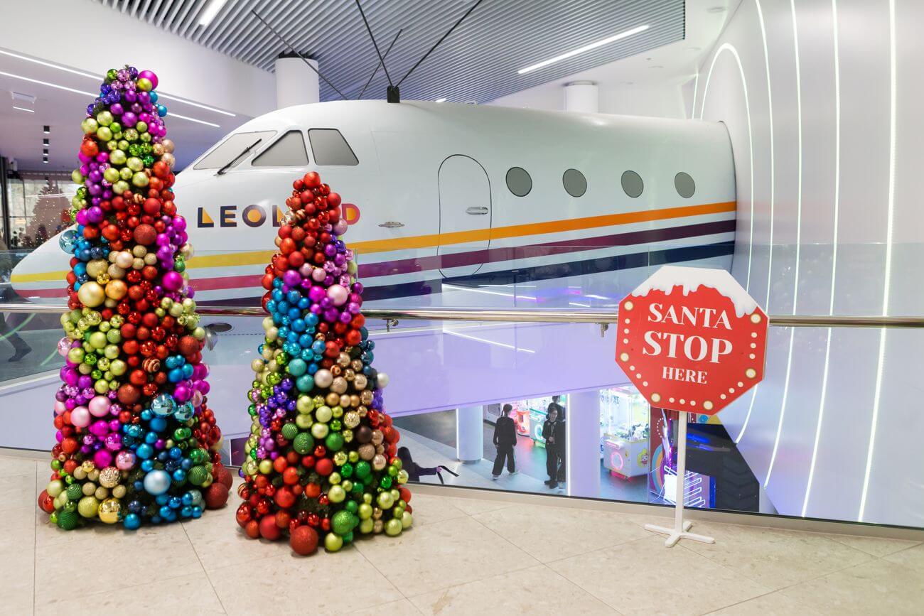 Декорації резиденції Санти в LEOLAND 