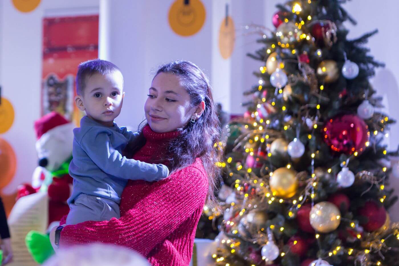 Дитина в Резиденції Святого Миколая в LEOLAND