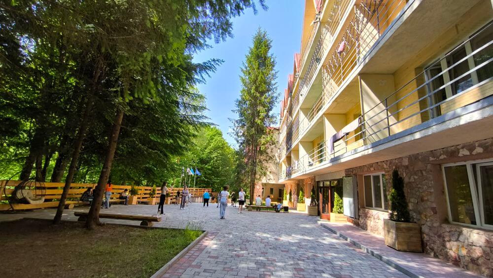 Табір у Карпатах