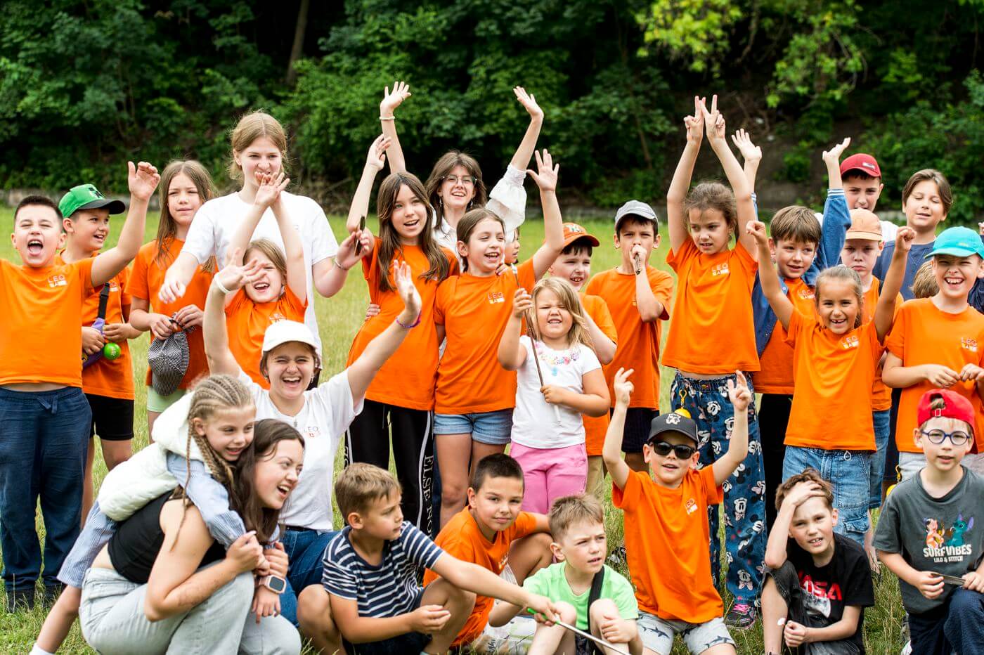 Тімлідерки з дітьми LEOCAMP